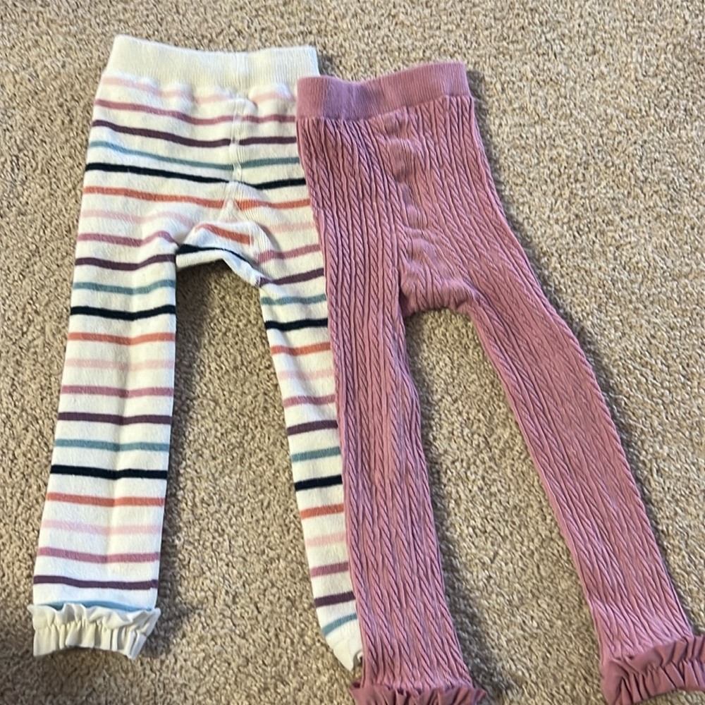 Ruffle butts 12-24 months tights / leggings set. Great condition!